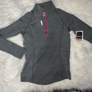 Girls Reebok 1/4 zip jacket